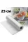 Прозрачные вакуумные пакеты пищевые универсальные vacuum bag 25 х 500 см для всех видов вакууматоров