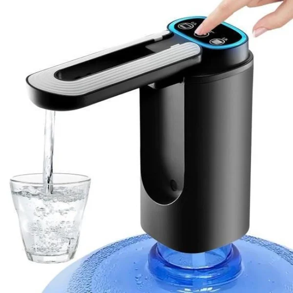 Электрическая помпа Water Pump D18 1200 мАч USB зарядка 600 мл для бутыли 19 л