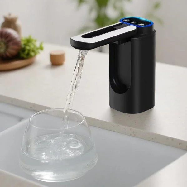 Электрическая помпа Water Pump D18 1200 мАч USB зарядка 600 мл для бутыли 19 л