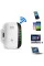 Усилитель сигнала Wi-Fi Wireless-N с поворотной вилкой и антенной 2dBi