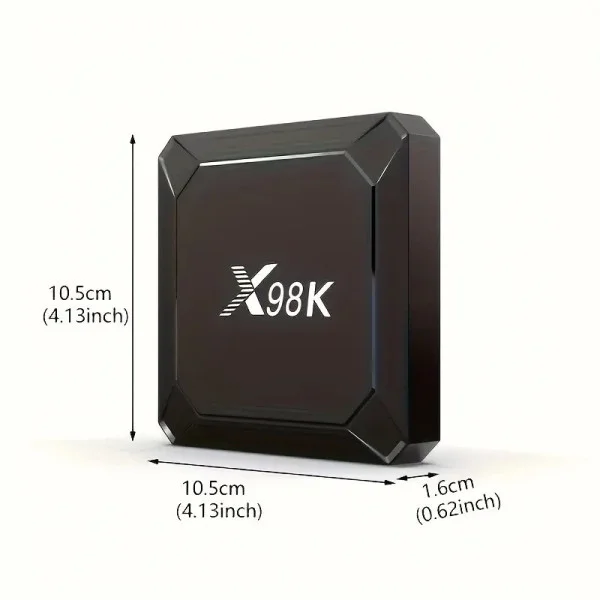 ТВ приставка X98K Smart Android 13 с поддержкой 4K HDR10+ Wi-Fi Bluetooth