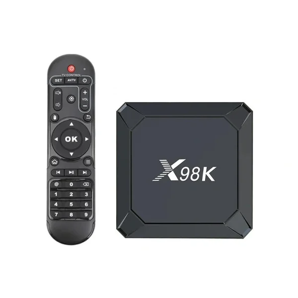 ТВ приставка X98K Smart Android 13 с поддержкой 4K HDR10+ Wi-Fi Bluetooth