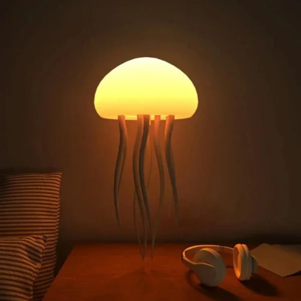 Светильник-ночник Медуза с RGB LED и подвижными щупальцами