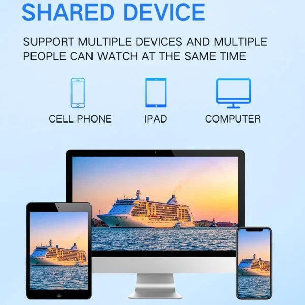 Wi-Fi камера X6D с ночным видением