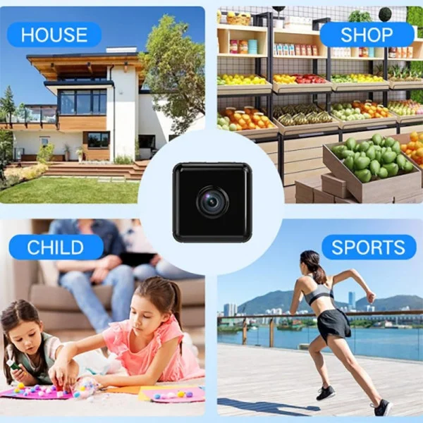 Wi-Fi камера X6D с ночным видением