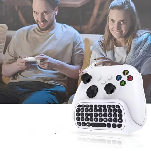 Клавиатура для контроллера PS5 DualSense Bluetooth chatpad с аудио разъемом и динамиком