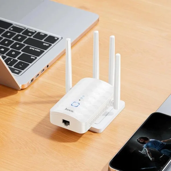 Wi-Fi репитер HOCO HI35 точка доступа усиление интернет сигнала