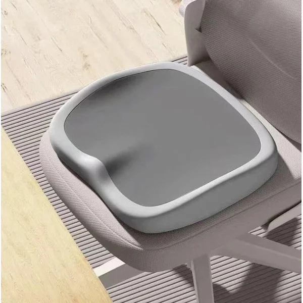 Анатомическая подушка сиденье авто офис memory foam для спины и копчика противоскользящая поддержка