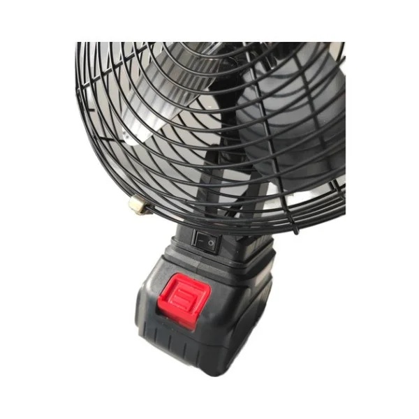 Вентилятор Lithium Electric Fan 8" кемпінговий акумуляторний переносний чорний