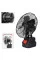 Вентилятор Lithium Electric Fan 8" кемпінговий акумуляторний переносний чорний
