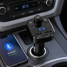 FM-трансмиттер X8-BT автомобильный Bluetooth модулятор с USB зарядкой и Hands Free